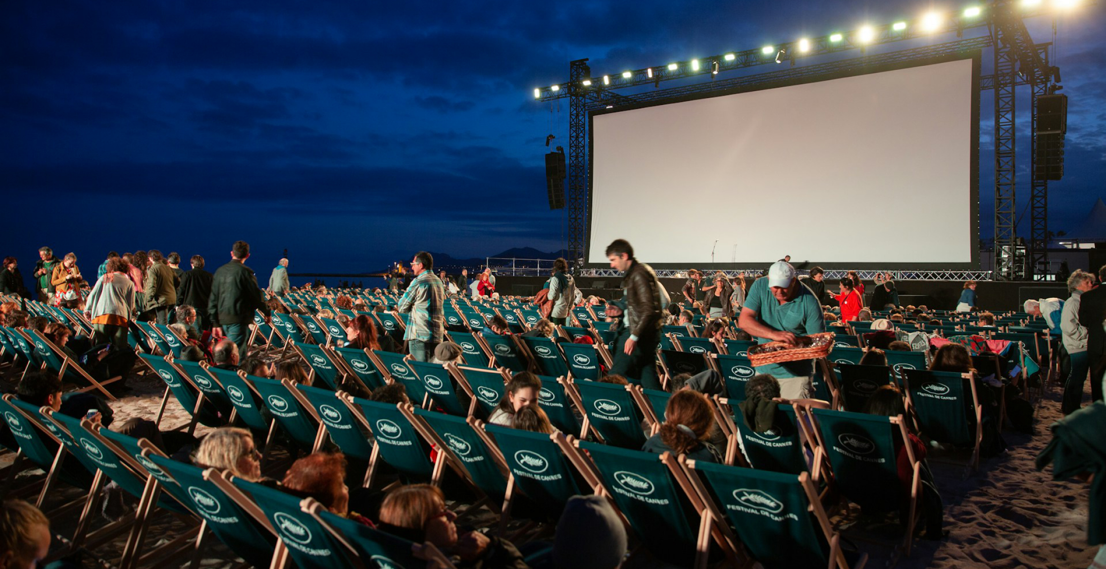 Dalyan Film Days outdoor screening